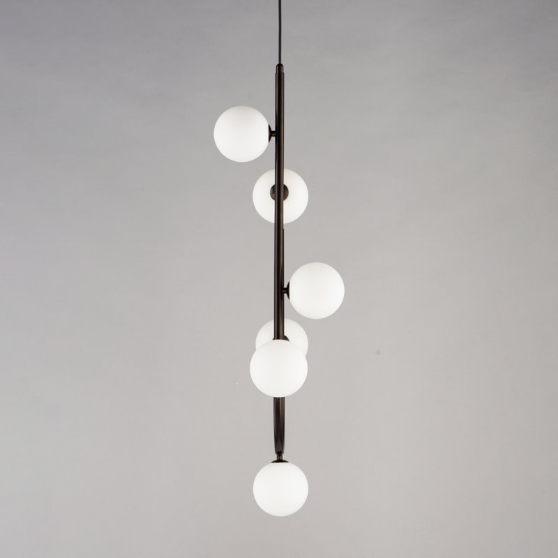 Contour 5 - Light Pendant, 6, Brushed Bronze