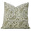 Housse de coussin Fab divine - taie d'oreiller artisanale à imprimé bloc, Kiara, vert