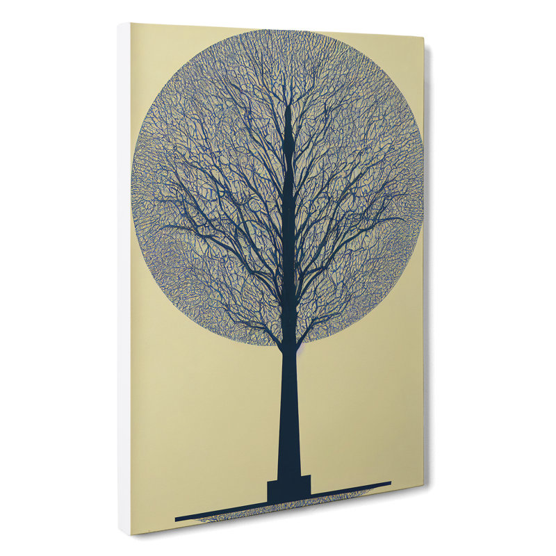 Antique Tree No.3 - Wrapped Canvas, 76cm H x 50cm W x 3cm D