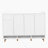 Sleek And Contemporary Shoe Cabinet With Adjustable Shelves, Minimalist Home Organizer-772609396