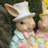 Cuiksa Rabbit Concrete Garden Statue