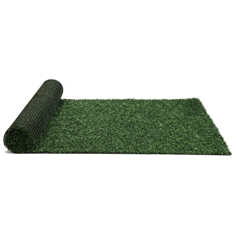 Rouleau de 160 po x 60 po en faux buis artificiel intérieur / extérieur, Vert