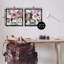 Ensemble de 2 toiles flottantes Blush Spring Blooms in Bottle, design par Annabelle Hall-869169019-869169016