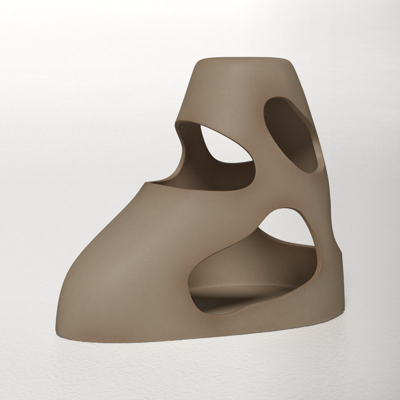 6.25" Ceramic Tabletop Candlestick
