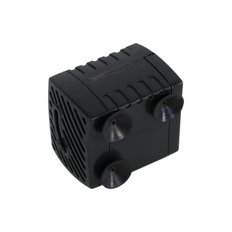 Pompe électrique submersible Anya 40 GPH pour fontaines de table avec lumière DEL multicolore et transformateur, 12 watts