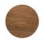 Table de bar ronde en bois Mid-Century