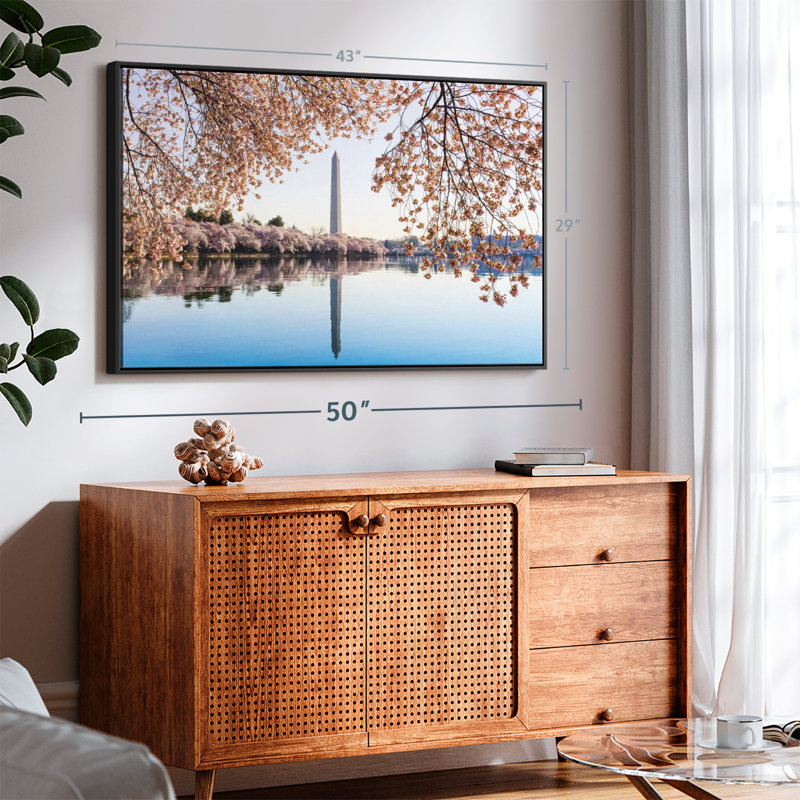 Architecture «Washington DC Spring Wall Art», H 29 po x l 43 po