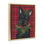 «Scottie Dog on Red Plaid», art par Lisa Perry White bouton