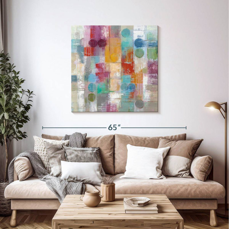 Summer Rain Avery, 39" H x 39" W