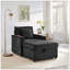 Fauteuil d'appoint confortable en velours côtelé-130770141