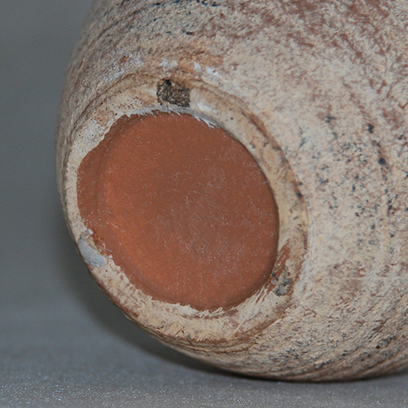 Petit vase en céramique rustique Farmhouse, 6 pouces, Brun
