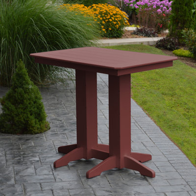 Nettie Rectangular Outdoor Bar Table