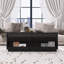 Table basse moderne avec 4 tiroirs et 2 tablettes Visplay-451727551