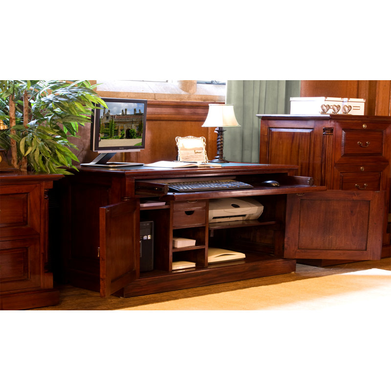 La Roque Solid Wood Executive Desk