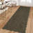 Farmhouse Scalloped Rug Washable Rug with Non Slip TRP Backing, Low Pile Non Shedding Rustic Carpet, Soft Thin Foldable Printed Mat for Living Room Bedroom-660204433-660204432