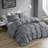 Maca Texture Print Comforter Set-537814354-537814367