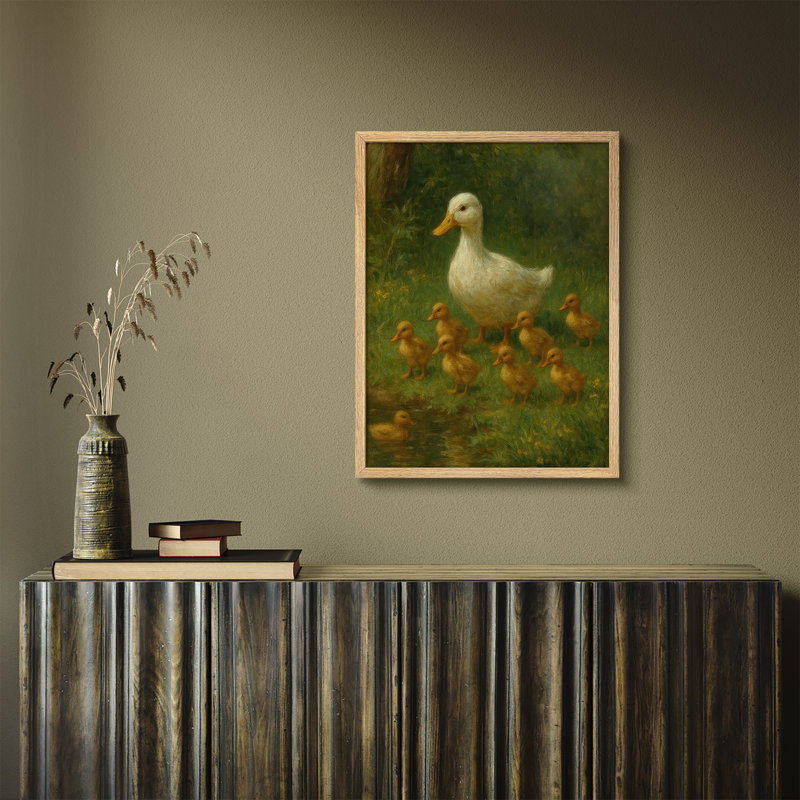 Reproduction de paysage encadrée pour la maison 12 po x 16 po, H 16 po x l 12 po, Naturel