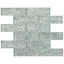 Subway 12 in. x 12 in. Glossy Glass Mosaic Wall Tile-89351314