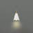 Kanako Steel Armed Sconce-1234625924