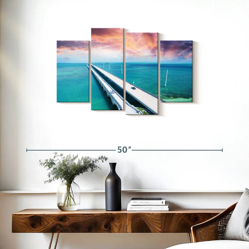 Lilie Scenic Seven Mile Bridge, Floride, H 22 po x l 36 po