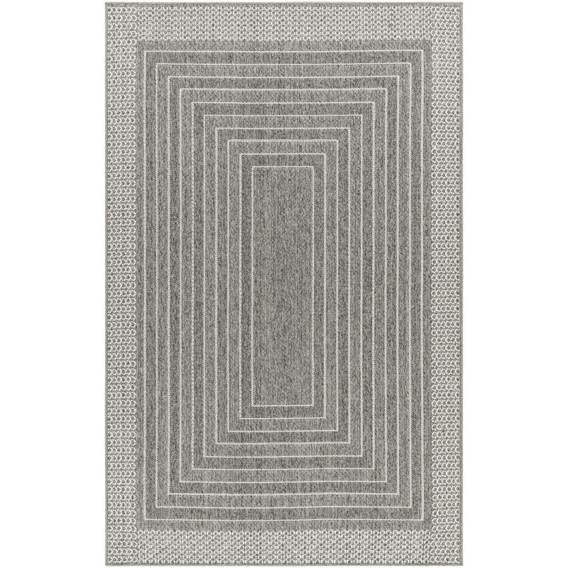 Geometric Indoor / Outdoor Rug, Rectangle 1'11" x 2'11"