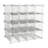 Cube Organizer- 16 Cube Shelves with Interlocking, Customizable, Stackable Modular Cubby Shelving for Organization and Storage by Lavish Home