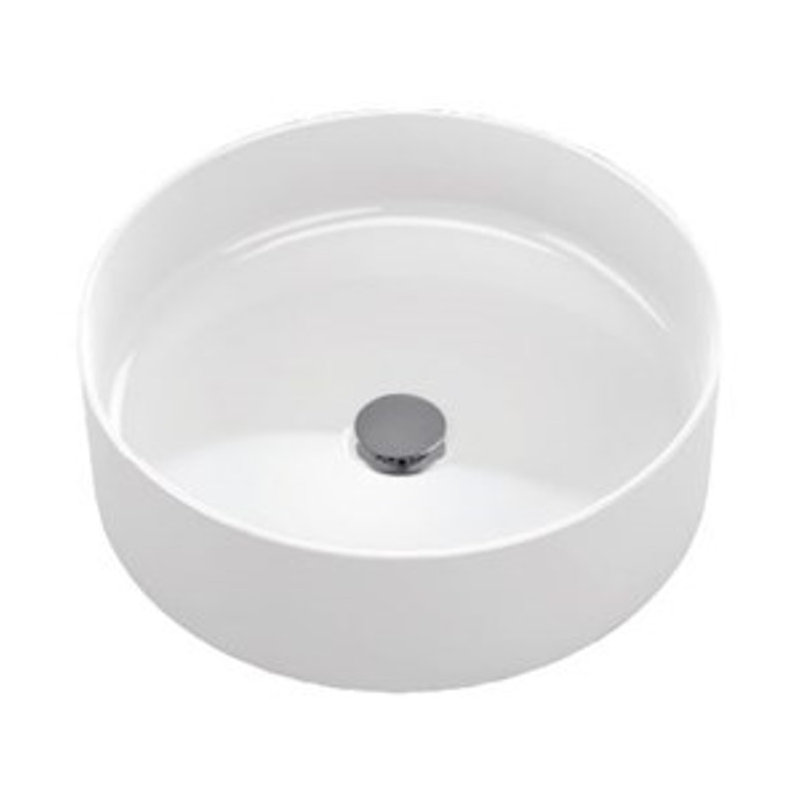 Arvina Vitreous China Circular Vessel Bathroom Sink