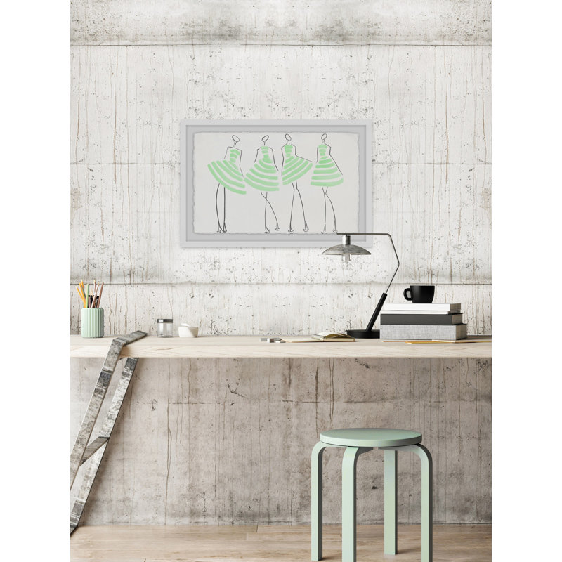 Les Clochettes - Single Picture Frame Print, 20 cm H x 30 cm W x 4 cm D
