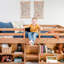 Lit mezzanine simple en bois massif Decimus-818225339