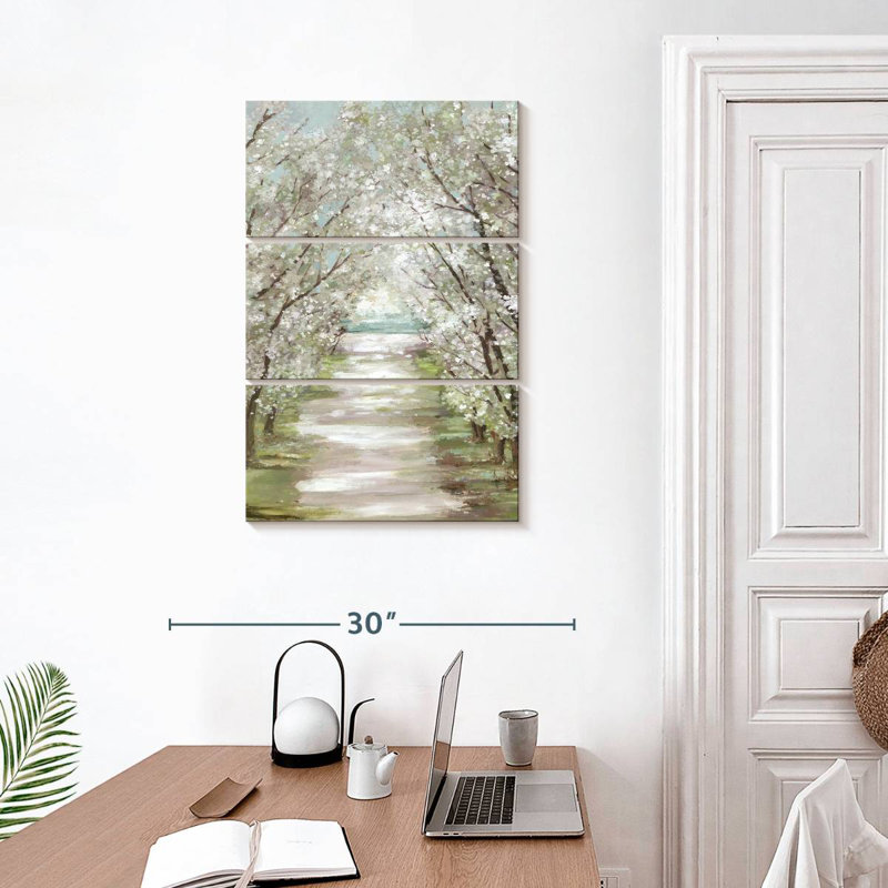 Harnek Blossom Pathway, 32" H x 20" W