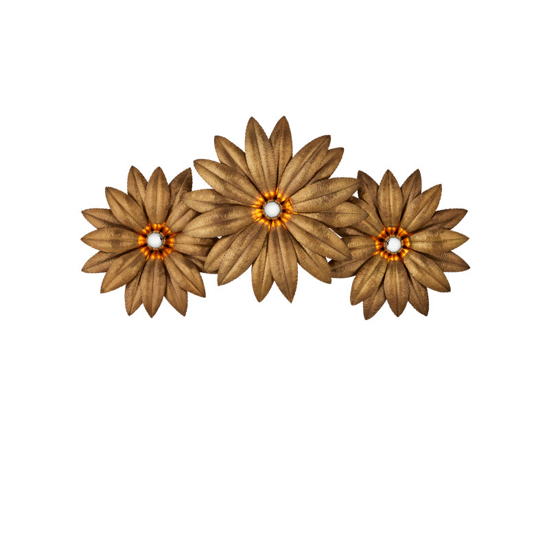 Alithea 3 - Light Flush Mounted Sconce