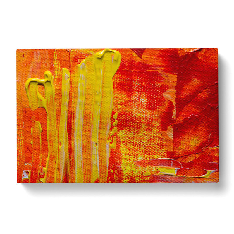 Abstract Art Painting Vol.78 by S.Johnson - Wrapped Canvas Painting, 50cm H x 76cm W x 3cm D