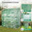 Aoodor 7x3x7 FT Lean to Greenhouse-90589153
