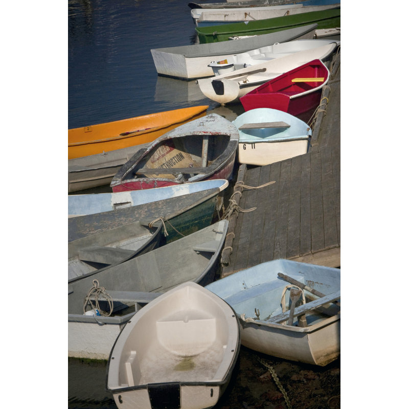 Row Boats III by Rachel Perry - Wrapped Canvas Art Prints, 46cm H x 30cm W x 3.8cm D