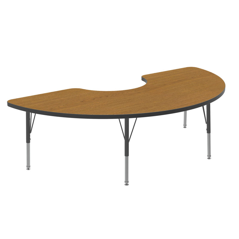 Table d'activité à hauteur ajustable MG Series, Chêne solaire, H 30 po x L 72 po x l 36 po