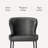 Maven Lane Naomi Stool Faux Leather-108989924-108989926