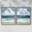 Impression encadrée South Beach Storm I-Premium - prête à être accrochée - aucun clou requis - aucun clou requis-1329971278-1329971279