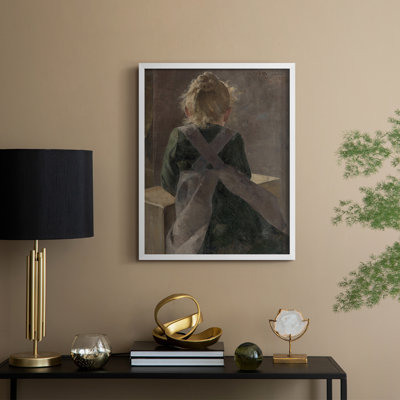Reproduction encadrée vintage XLIV - bois massif