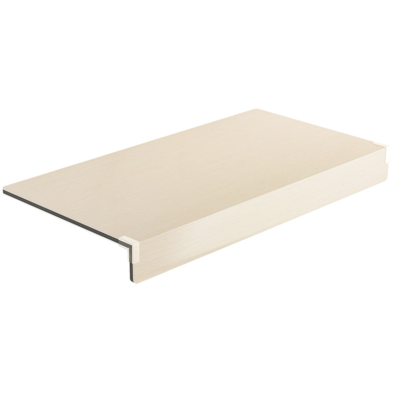 5 grilles métalliques de 24 pouces de 5 po pour tablettes de garde-manger, armoire, salle de bain, cuisine, aspect grain de bois, 10 tablettes à angle droit en acrylique, surface en mousse, surface idéale, facile à utiliser