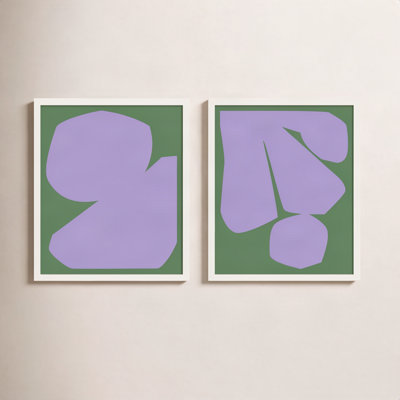 Element 2-Piece Print Set by Michael Kempen