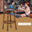 Soraya Swivel Solid Wood Counter Stool-1569954658