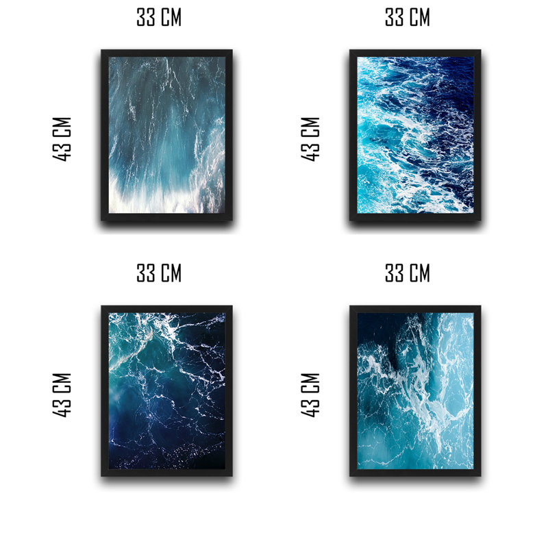 Anonymous - 4 Piece Single Picture Frame Print