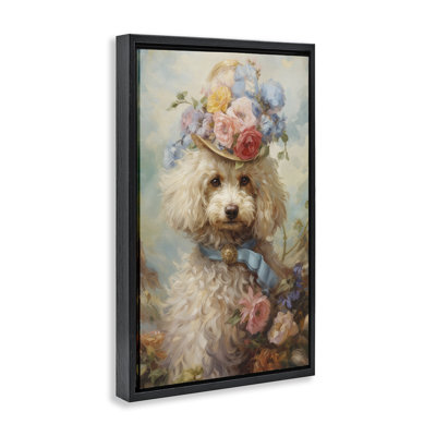 Cadre flottant Labradoodle Victorian Era, par Wumples