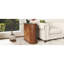 Table de bout avec station de charge, table d'appoint avec tiroirs, aucun assemblage requis