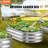 Carlicia Metal Raised Garden Bed