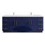 Irline 83.46'' Double Bathroom Vanity with Acrylic Top-1315193004