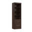 Armoire de bureau coulissante 25 W avec tablettes et rangement dissimulé-1594993322