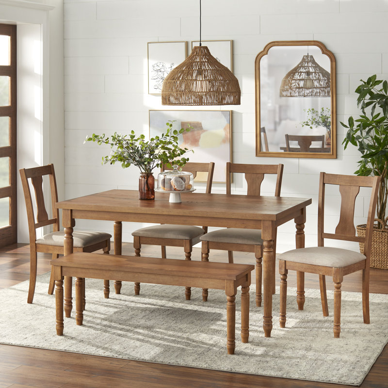 Burntwood 6 Piece Dining Set