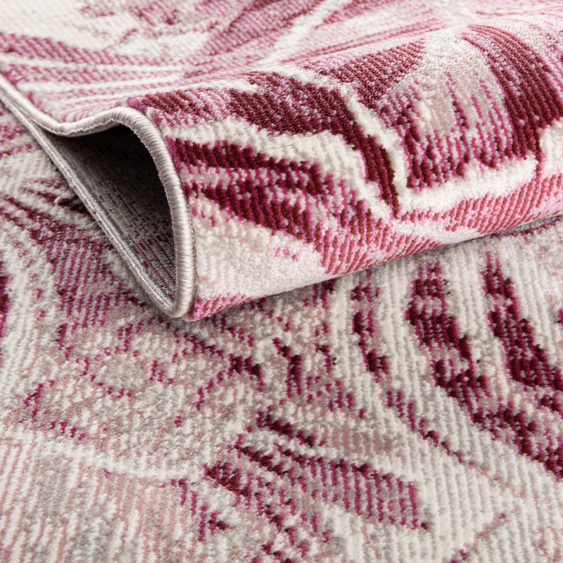 Tapis fuchsia_unique, Rectangle de 10 pi x 14 pi