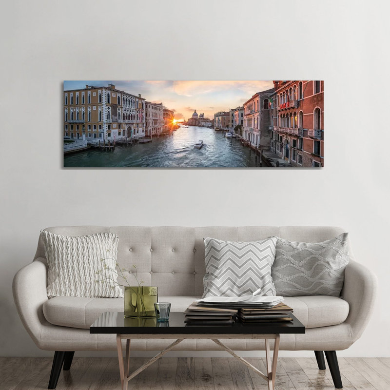 Grand Canal, Venice II by Jan Becke - Wrapped Canvas Panoramic Gallery-Wrapped Canvas Giclée, 182.88 cm H x 60.96 cm W